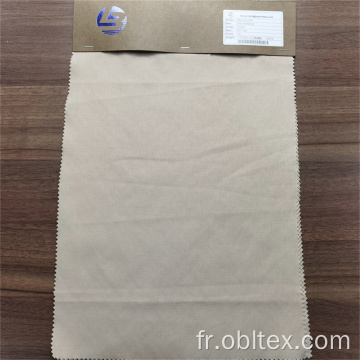 Linon d&#39;imitation en polyester OBL22-C-065 pour robe